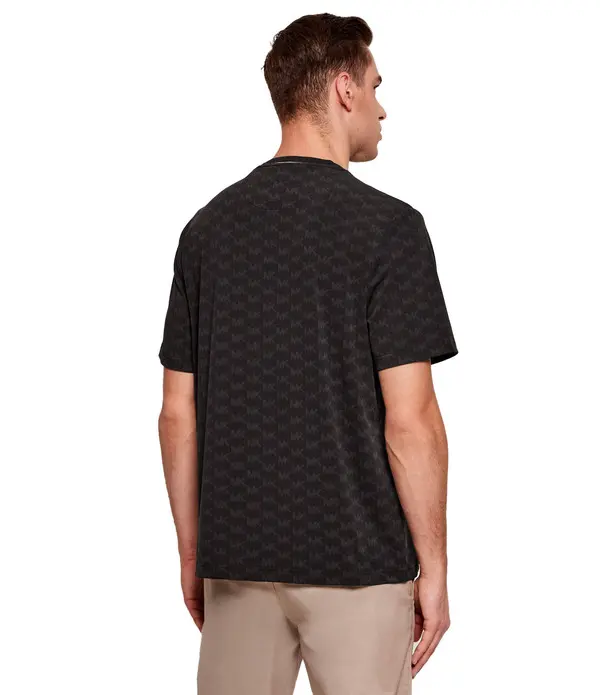 Logo Jacquard Short Sleeve T-Shirt 2 Image