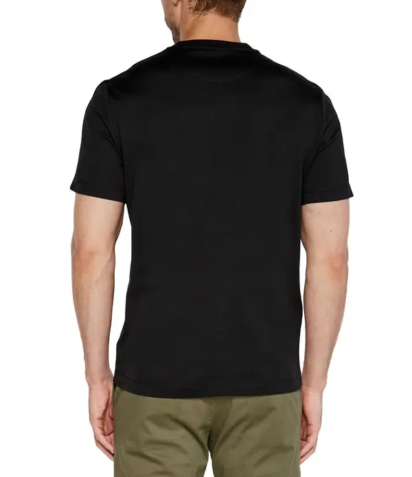 Logo Tape Cotton T-Shirt 2 Image