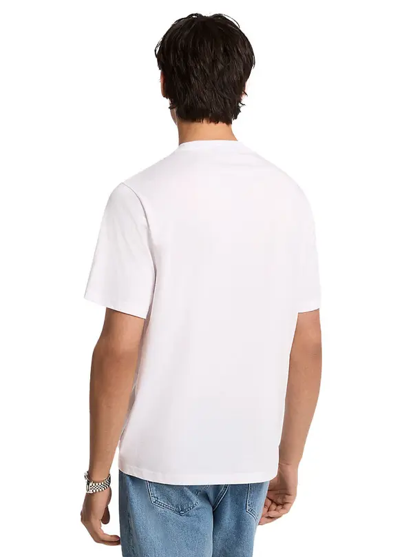 Signature Logo Pocket Cotton T-shirt 1 Image