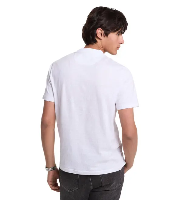 Cotton T-shirt with Monogram Logo Print 1 Image