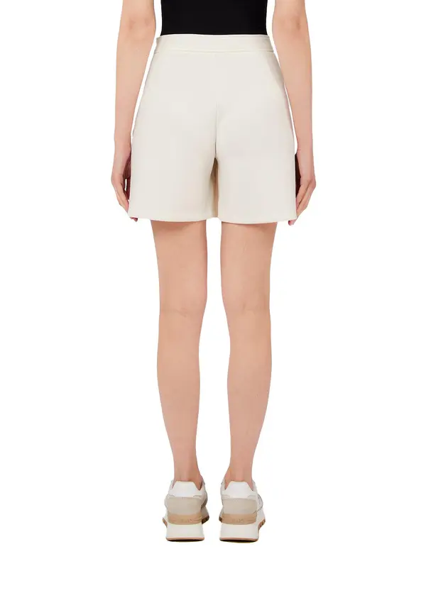 Mini-length Elastic Waistband Skort 3 Image