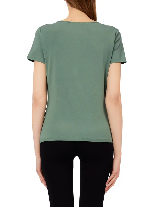 Cut Out Short-Sleeved Top 2 Image