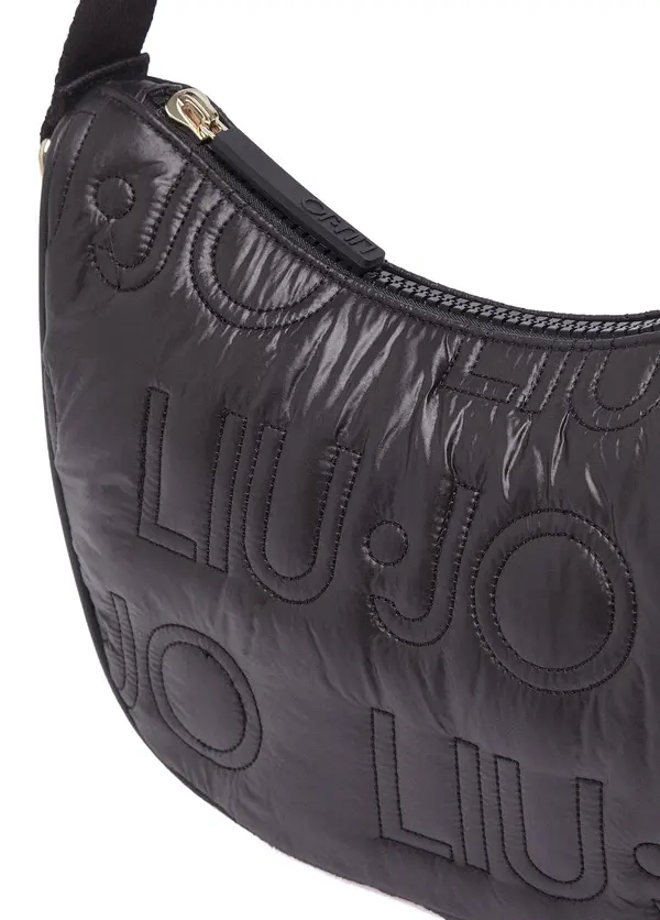 Medium Matte Nylon Crossbody Bag 3 Image