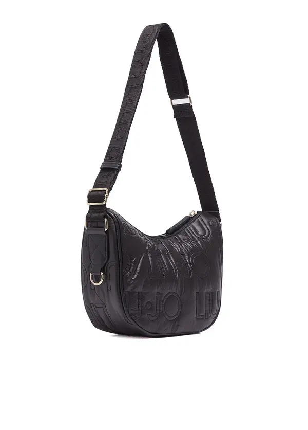 Medium Matte Nylon Crossbody Bag 4 Image