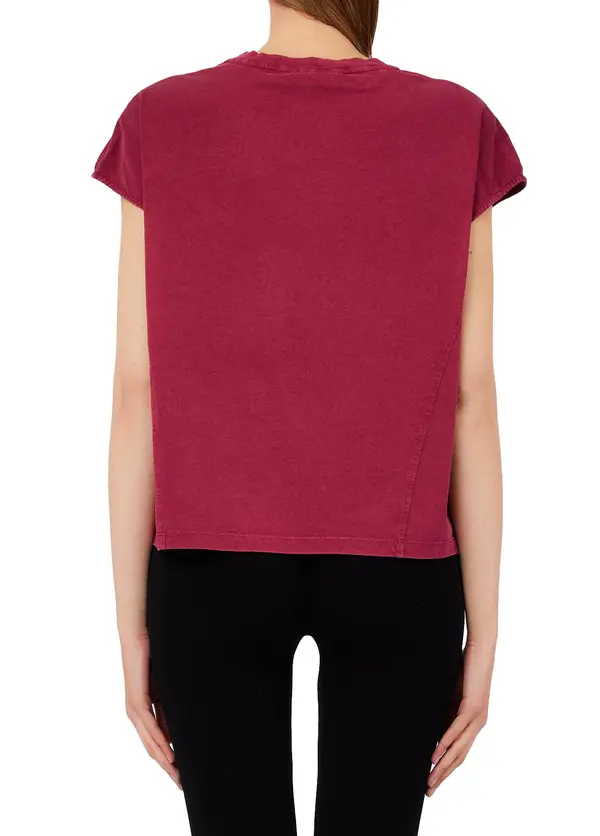 Short Sleeve T-Shirt With Gemstones 2 Image