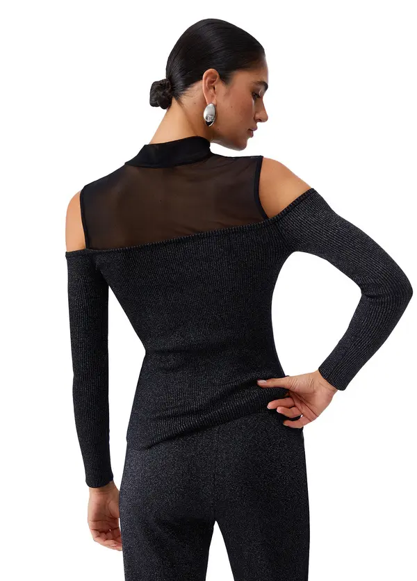 Jumper With Mesh Inserts 2 Image