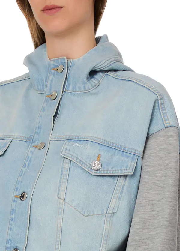 Dual-Fabric Washed Jacket 1 Image