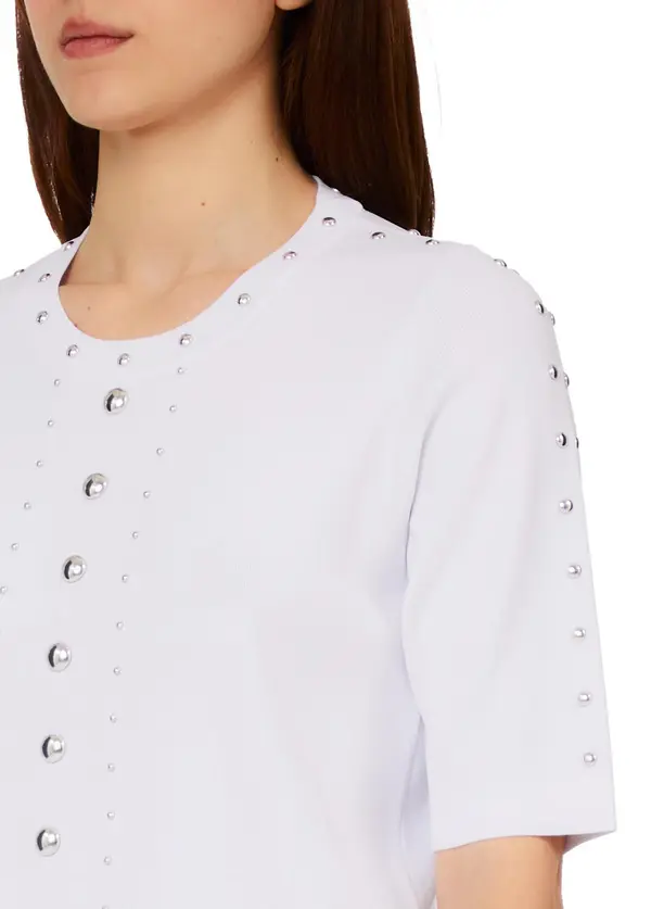 Knit Top With Studs 3 Image