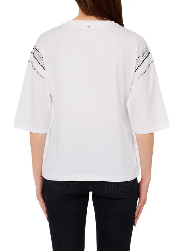 T-Shirt With Appliqué Details 2 Image