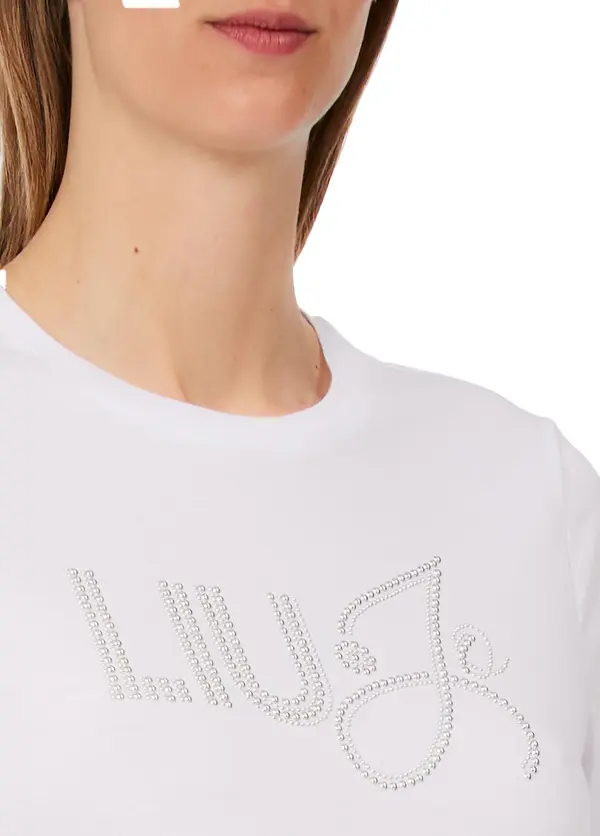 T-Shirt With Appliqué Details 1 Image