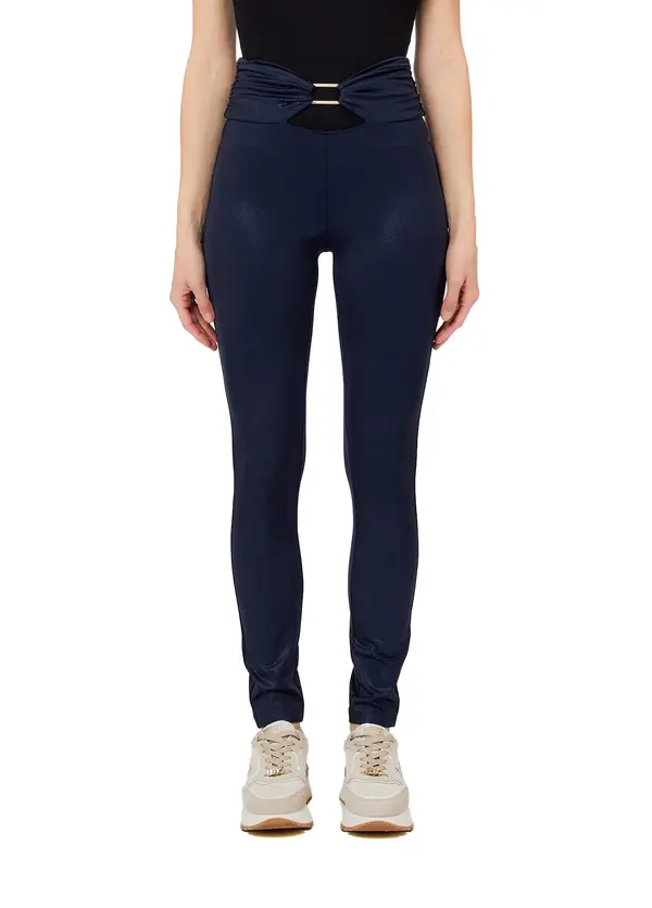 Lycra Leggings With Cut-Out Detailing 2 Image