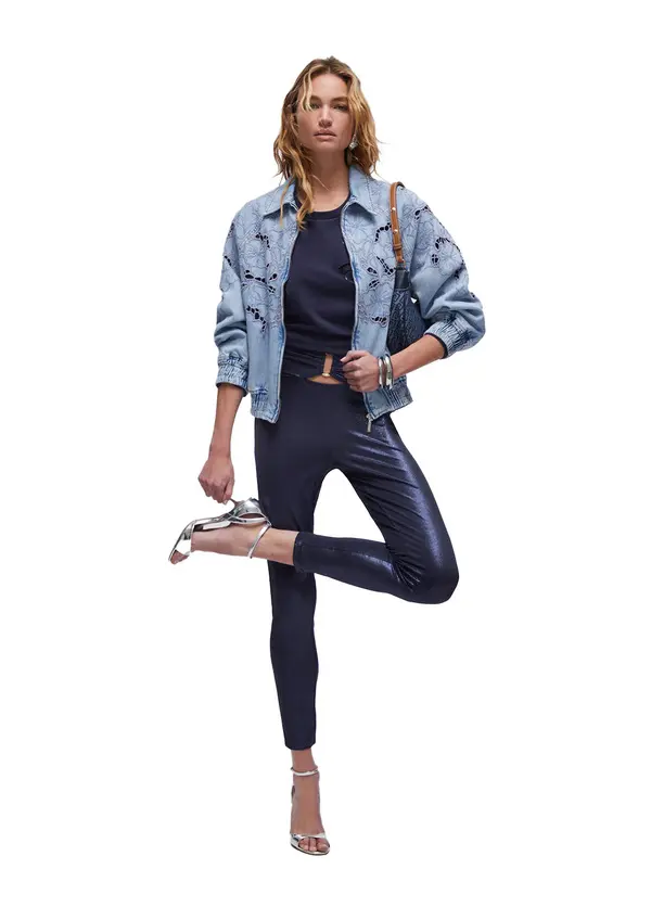 Lycra Leggings With Cut-Out Detailing 4 Image