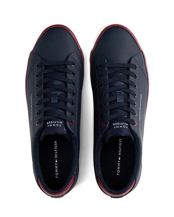 Leather Logo Sneakers 3 Image
