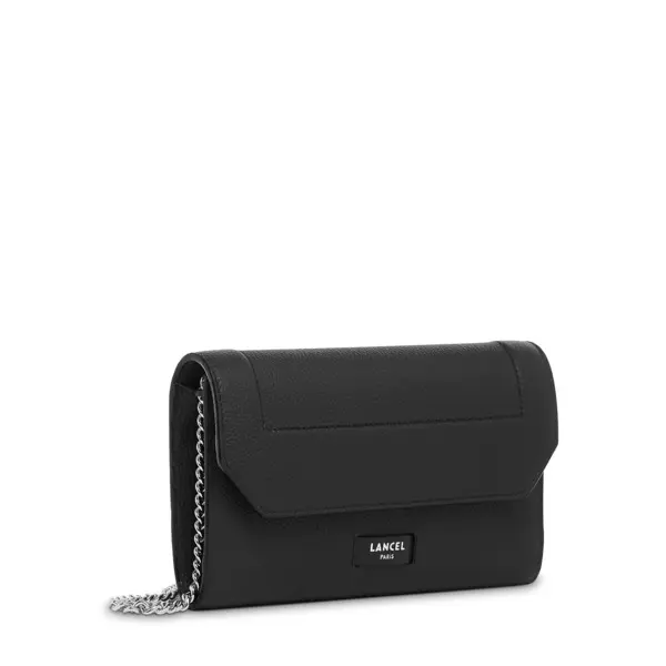 Chain Leather Crossbody Bag 2 Image