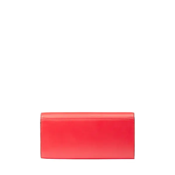 Red Long Angele Leather Wallet 2 Image