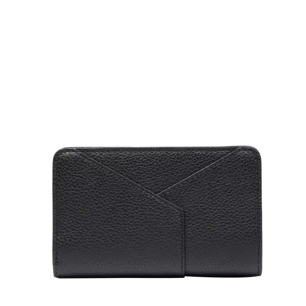 Black Enveloppe Rectangular Wallet 1 Image