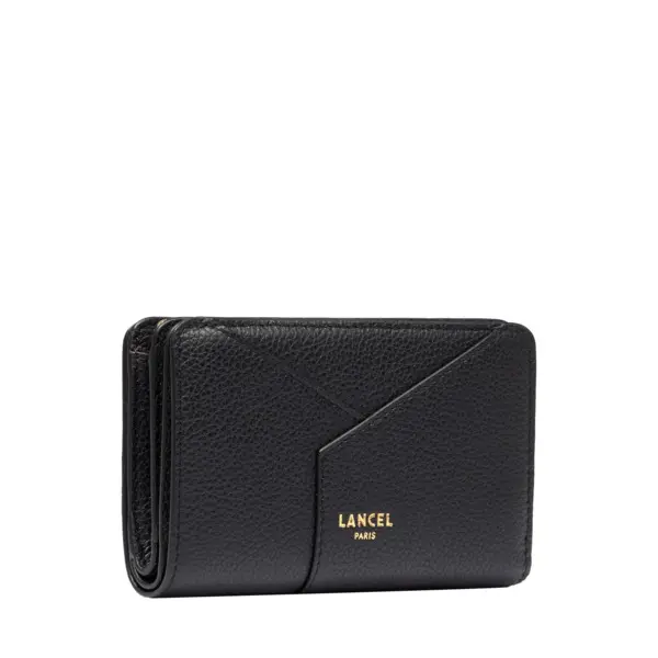 Black Enveloppe Rectangular Wallet 3 Image