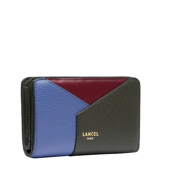 Indigo Enveloppe Zip Rectangular Wallet 3 Image
