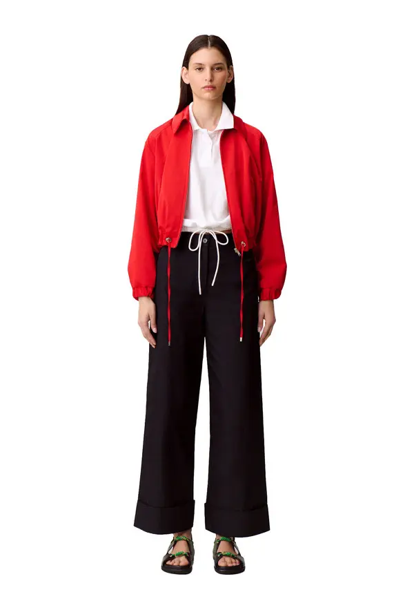 Wide-Leg Trousers 2 Image