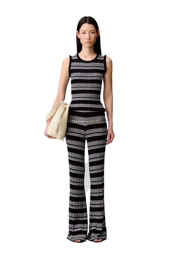 Fine Knit Sleeveless Top 1 Image