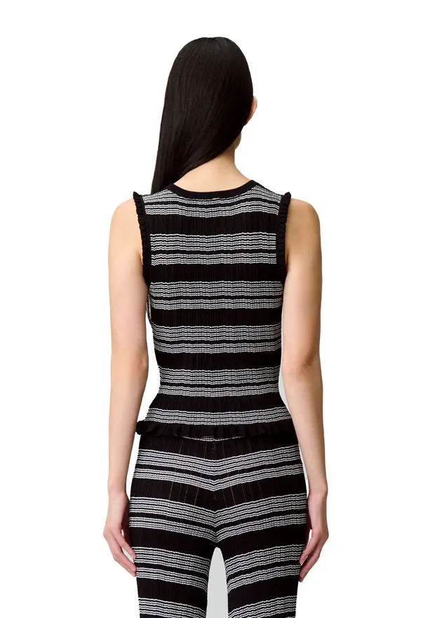 Fine Knit Sleeveless Top 2 Image