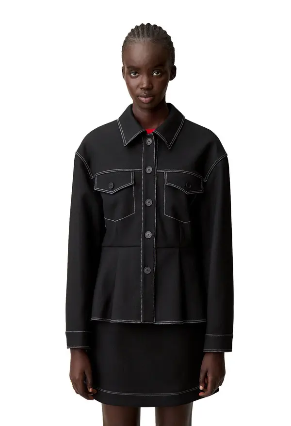 Fitted Peplum Jacket 2 Image