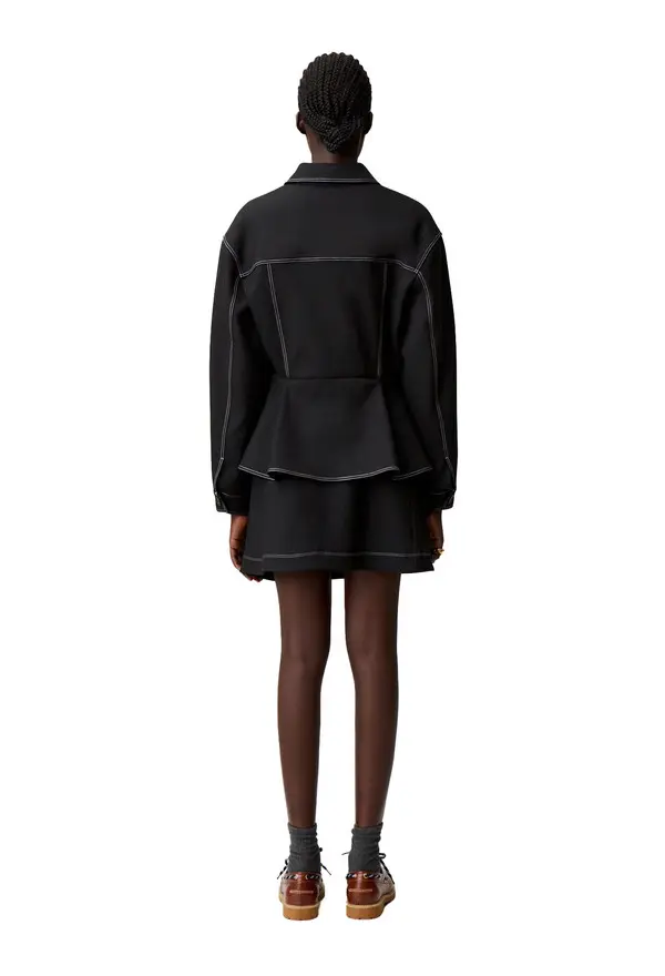 Fitted Peplum Jacket 3 Image