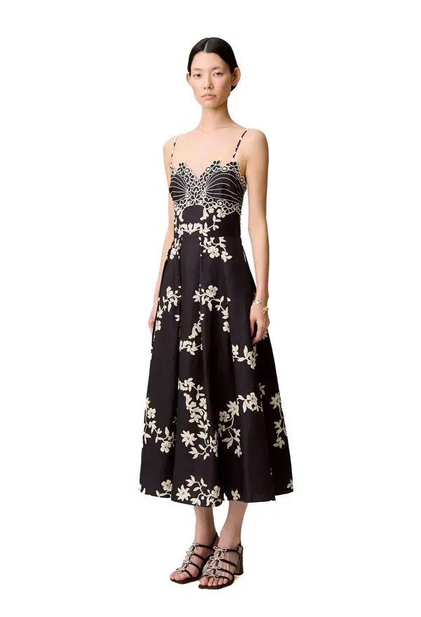 V-Neck Maxi Dress 1 Image