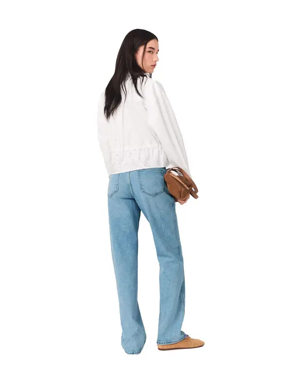 Straight Jeans With Chains 2 Image