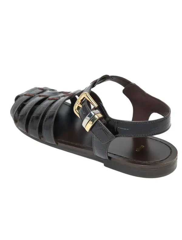 Multi-Strap Leather Sandals 2 Image