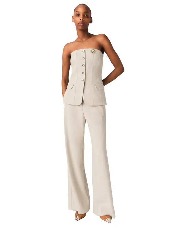 Tailored Bustier Top 2 Image