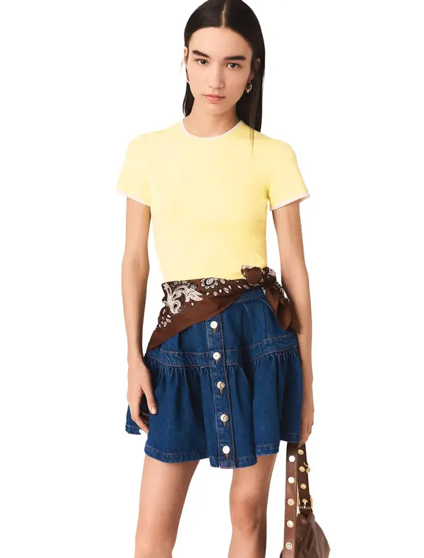 Round Back Cut-Out Top 2 Image