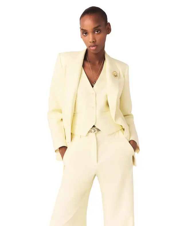 Double-Breasted Suit Jacket 3 Image