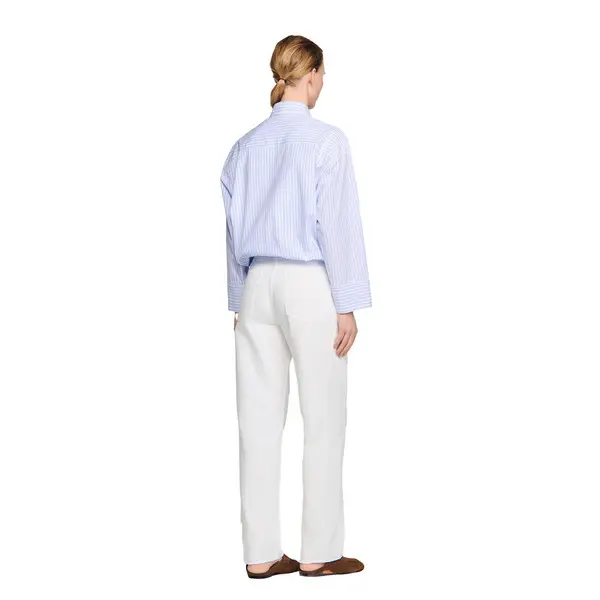 Cropped Striped Shirt 2 Image