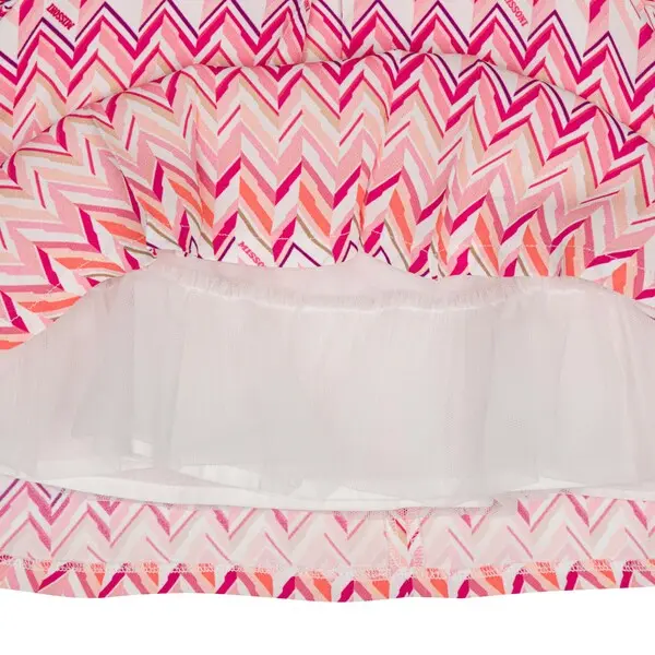 Multi-Coloured Logo Zig Zag Dress Set  1 Image