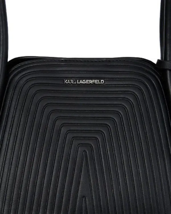 K/Wellen Medium Leather Tote Bag  1 Image