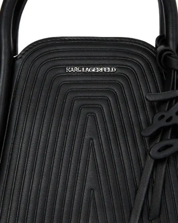 K/Wellen Small Leather Tote Bag  1 Image