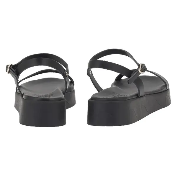 Minimalist Single-Strap Leather Sandals 1 Image