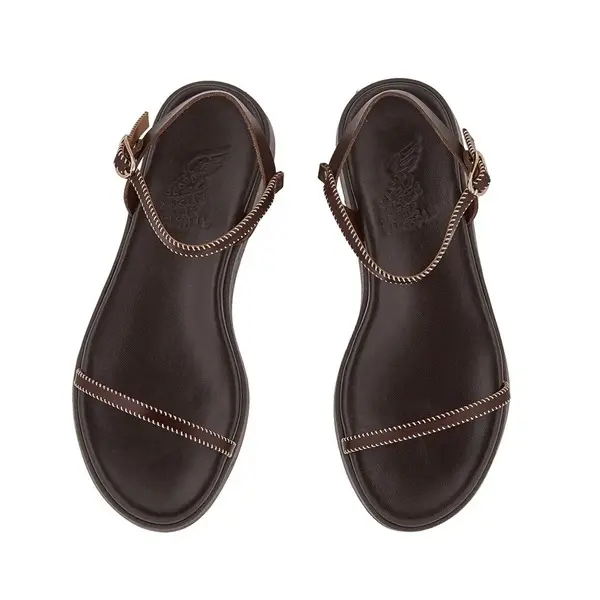 Flatform Strappy Sandals with Artisan Detail 1 Image