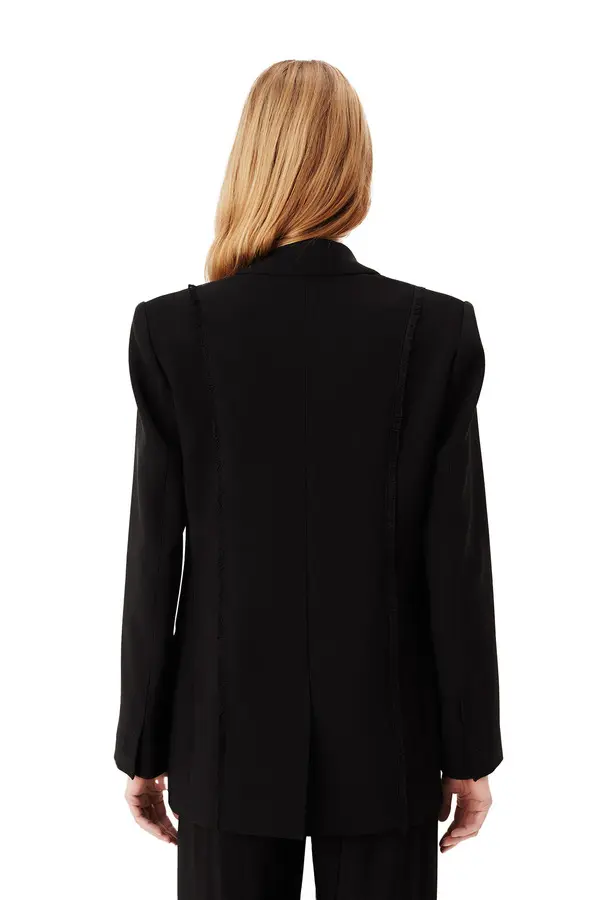 Tailored Jacket with Palm Brooch 1 Image