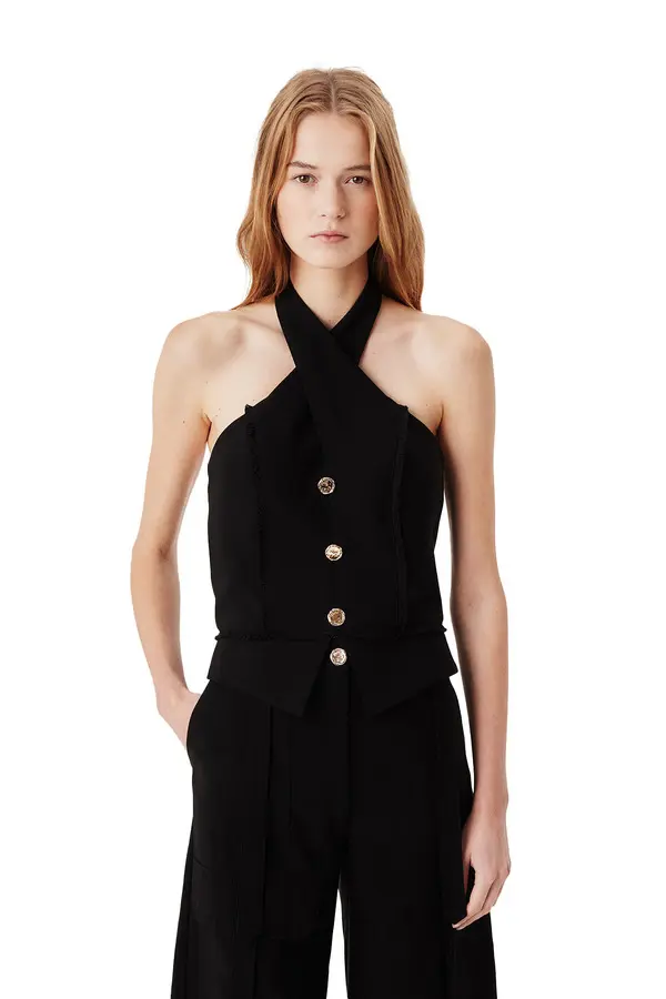 Backless Tailored Top 1 Image