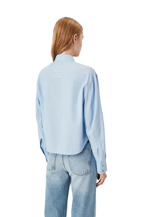 Crystal-embellished Cotton Poplin Shirt 2 Image