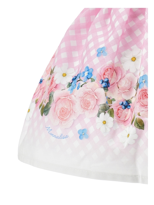 Floral Checkered Skirt 2 Image