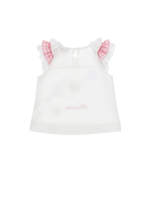 Daisy Flower Print T-Shirt 2 Image