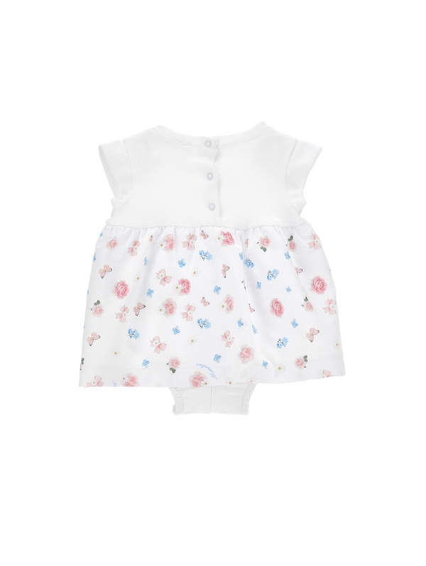 Floral & Butterfly Dress Romper 1 Image