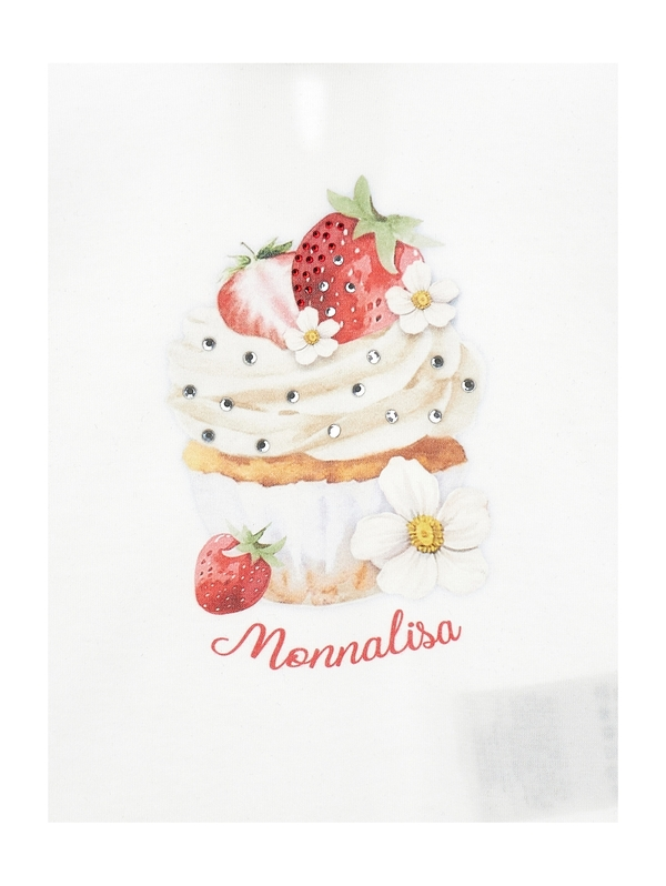 Baby Girl Muffin Short Sleeve T-Shirt 2 Image