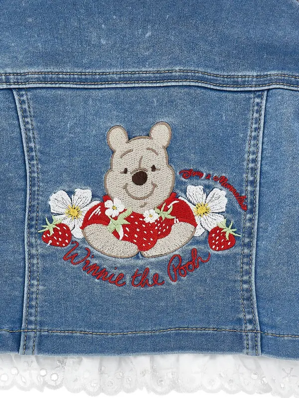 Baby Girl Winnie the Pooh Jeans Jacket 2 Image