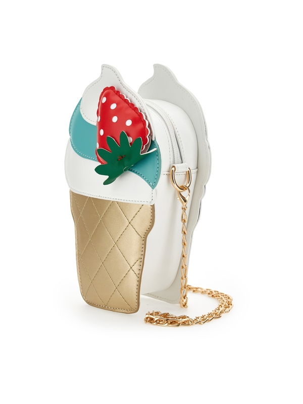 Kids Girls Ice Cream Chain Crossbody Bag 2 Image