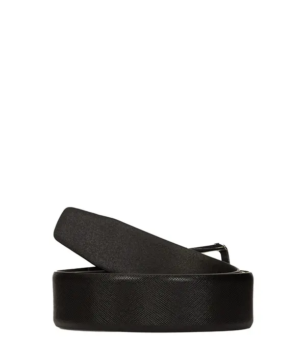 Reversible Leather Debossed Belt 2 Image