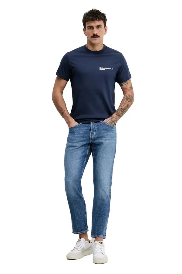 Regular Waist Denim Jeans 2 Image